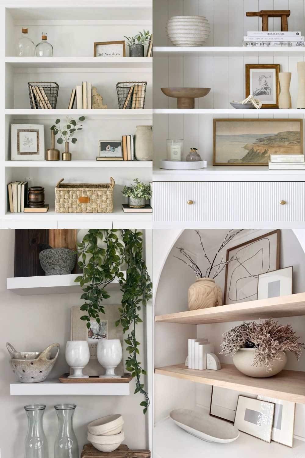 How to Style Open Shelving for Spring (Without It Looking Cluttered!)