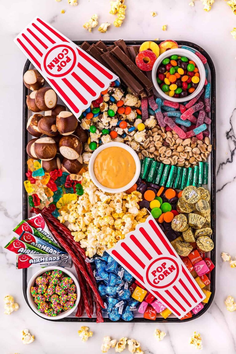 22 Easy Movie Night Snack Board Ideas for Cozy Nights at Home