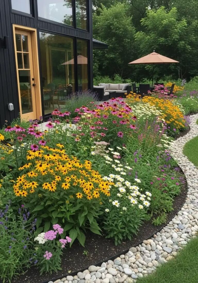 21 Front Yard Flower Bed Ideas That Make Your Home the One Everyone Slows Down For