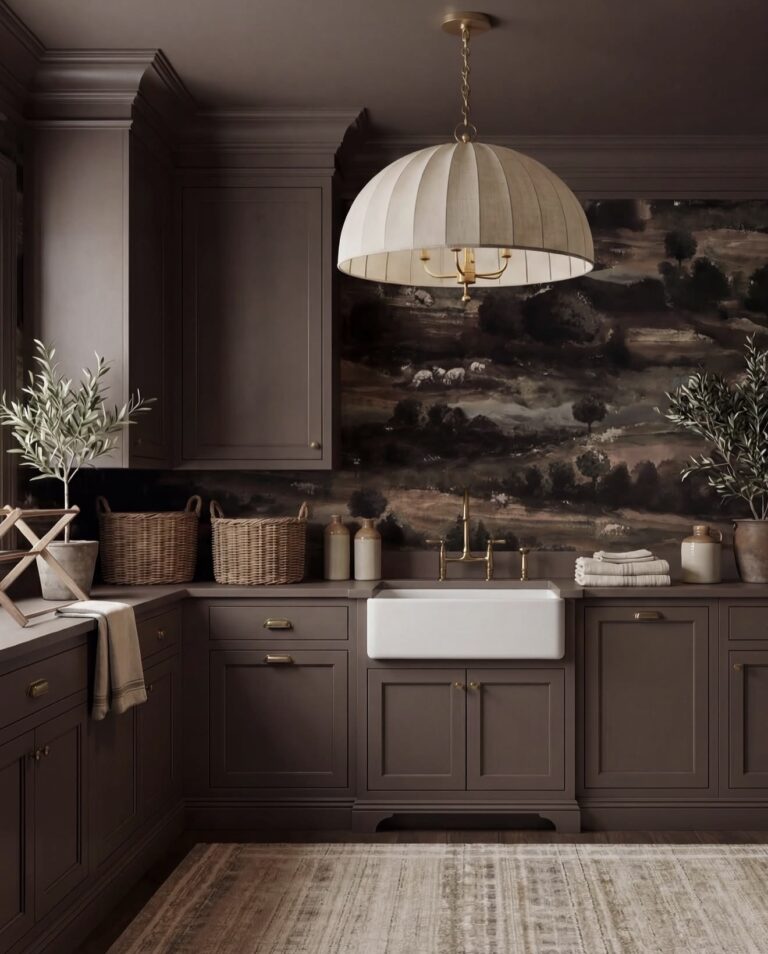 15 Dark and Moody Laundry Room Ideas That Are Anything But Boring