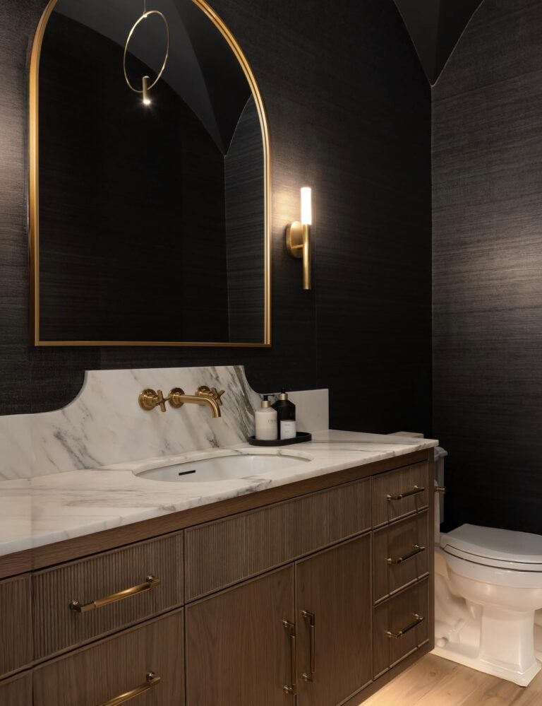 18 Black Bathroom Ideas That Prove Moody Can Still Feel Elevated